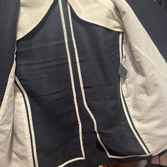 Isabel Marant Etoile Navy Linen Cotton Blend - Picture 7 of 9